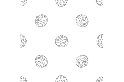 Jewish bakery pattern seamless vector