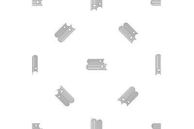 Book pattern seamless vector
