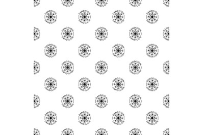 Delicate dandelion pattern seamless vector