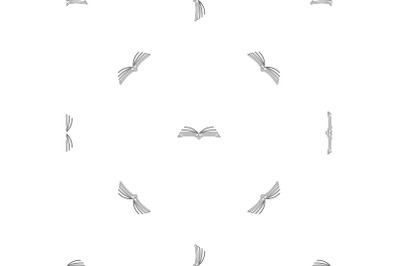 Interesting book pattern seamless vector