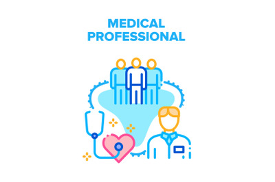 Medical Professional Team Vector Concept Color