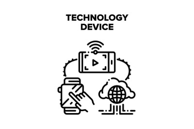 Technology Digital Device Vector Concept