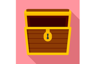 Dower icon, flat style