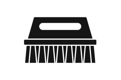 Wash brush icon, simple style