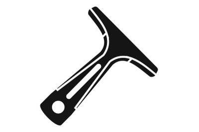 Indoor car wash tool icon, simple style
