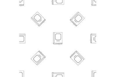 Classbook pattern seamless vector