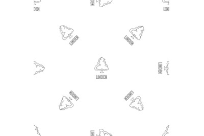 Linden pattern seamless vector