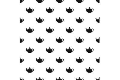 Small teapot pattern seamless vector