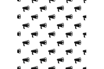 Old megaphone pattern seamless vector