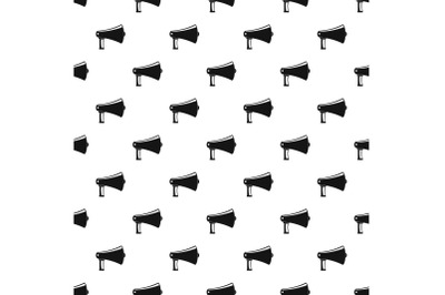 Vintage megaphone pattern seamless vector