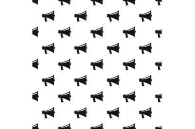 Antique megaphone pattern seamless vector