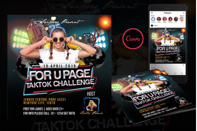 Event Party Flyer Event Flyer Canva Template