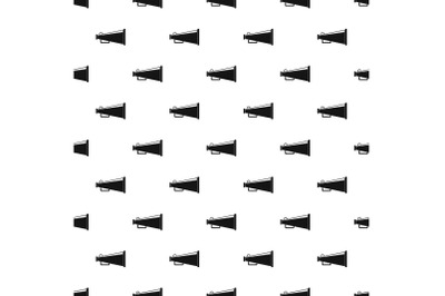 Bullhorn pattern seamless vector