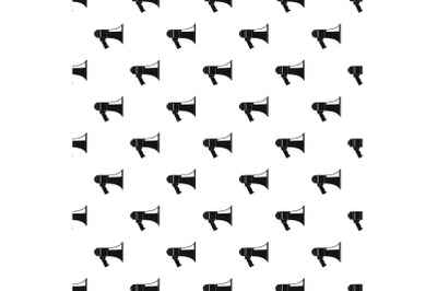 Megaphone pattern seamless vector