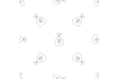 Money pattern seamless vector