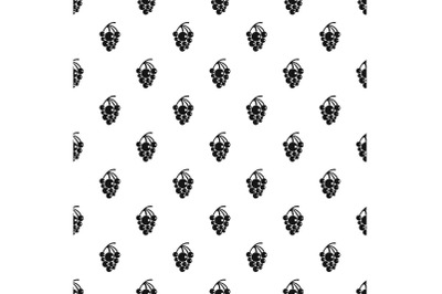 Isabella grapes pattern seamless vector