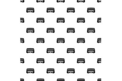 Microwave oven pattern seamless vector