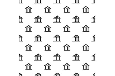 Bank pattern seamless vector