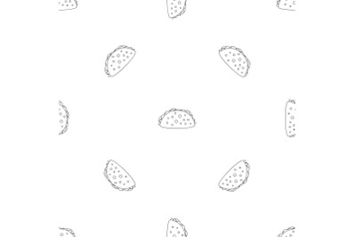 Cheeseburger pattern seamless vector