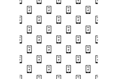 Payment tax pattern seamless vector