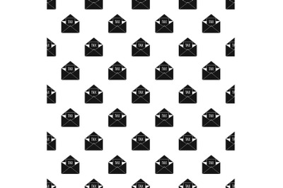 Tax email pattern seamless vector