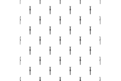 Fashion zip pattern seamless vector