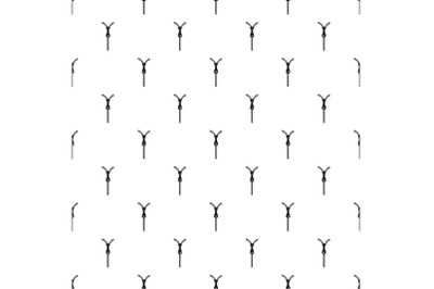 Short zip pattern seamless vector