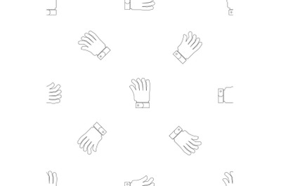 Palm pattern seamless vector