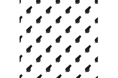 Whistle pattern seamless vector