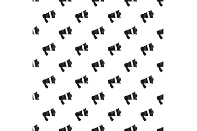 Megaphone pattern seamless vector