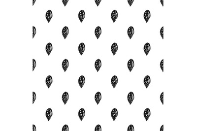 Sea shell pattern seamless vector