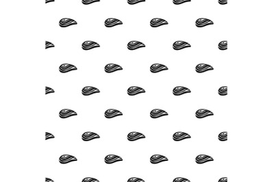 Aquatic shell pattern seamless vector