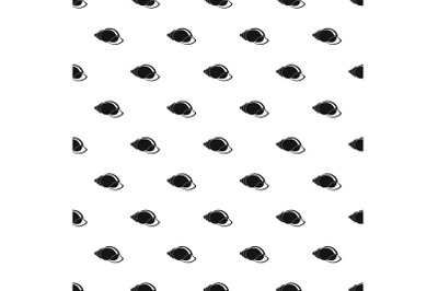Small shell pattern seamless vector