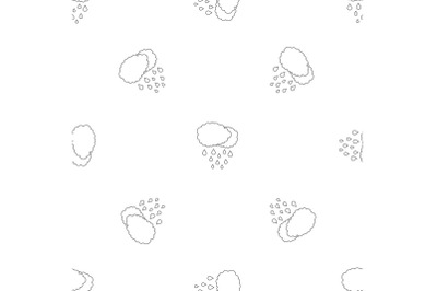 Rain pattern seamless vector