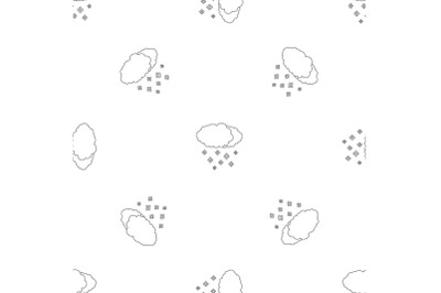 Hail pattern seamless vector