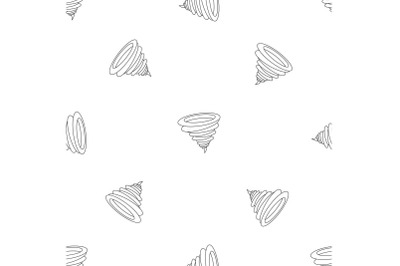 Tornado pattern seamless vector