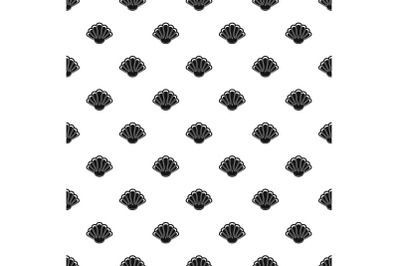 Nice shell pattern seamless vector