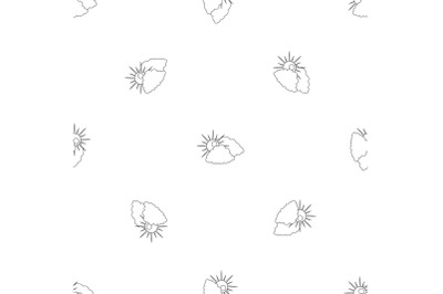 Cloudy pattern seamless vector