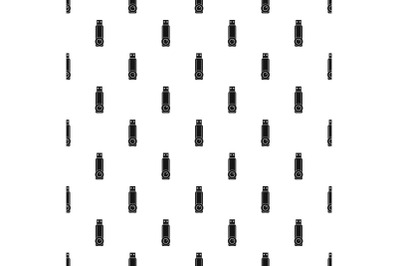 Plastic flash drive pattern seamless vector