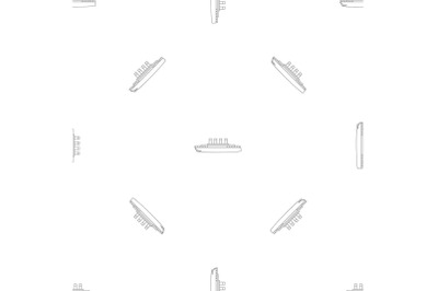 Titanic pattern seamless vector