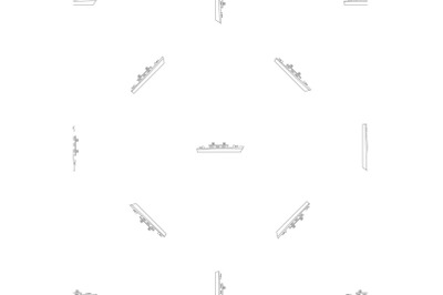 Travel boat pattern seamless vector