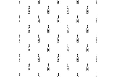 Dry champagne pattern seamless vector