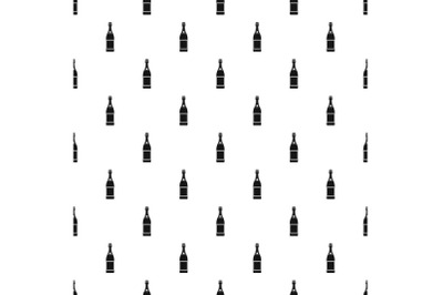 Luxury champagne pattern seamless vector