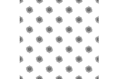 Sunflower seed pattern seamless vector