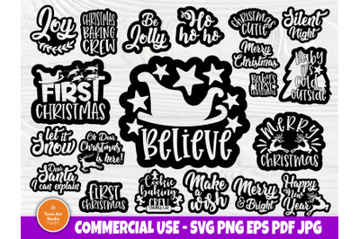 Christmas SVG Bundle&2C; Christmas Signs&2C; Svg Quotes