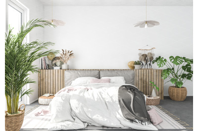 Interior scene artwork background interior mockup