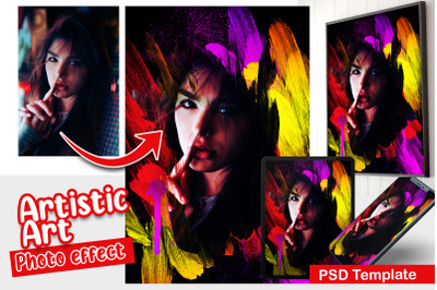 Artistic Art Photo Template