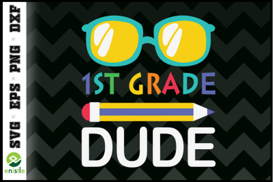 1st grade Dude Glasses Back to school