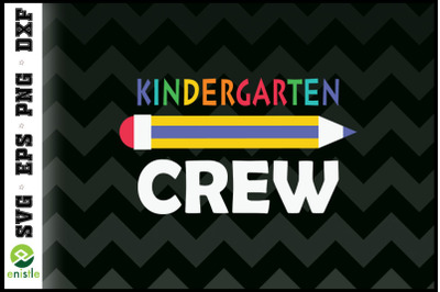 Kinder Crew Kindergarten Back to school