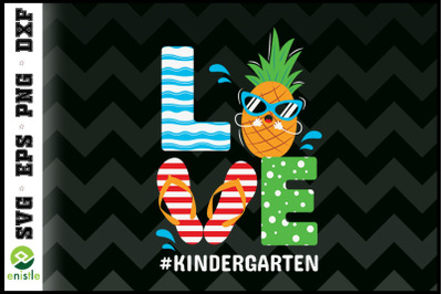 Love kinder garten Teacher Summer